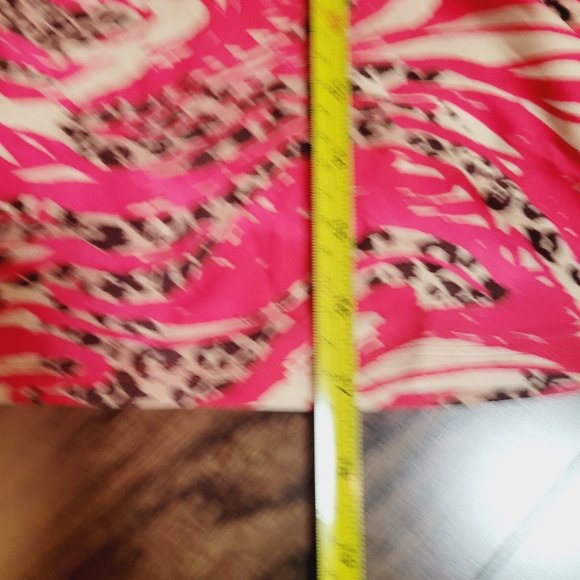 Gottex Blue Vintage Cheetah Print Bikini Tankini 2 Pc Retro Red Brown Animal - Picture 13 of 15